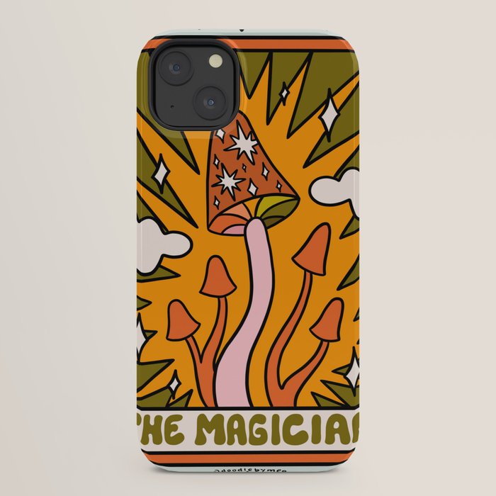 1. The Magician Mushroom iPhone Case