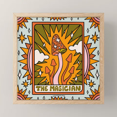 1. The Magician Mushroom Mini Art Print