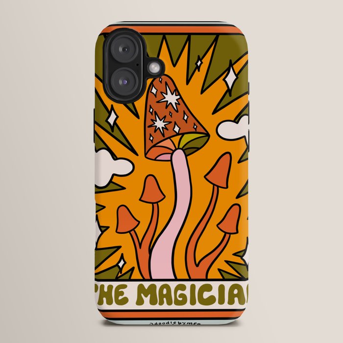 1. The Magician Mushroom iPhone Case