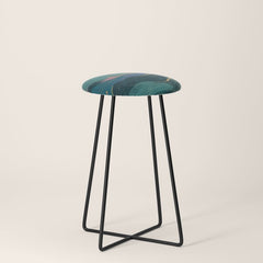 "You Are Worthy" Midnight Background Stool