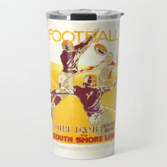 1926 Notre Dame By South Shore Line Advertising Poster Travel Mug