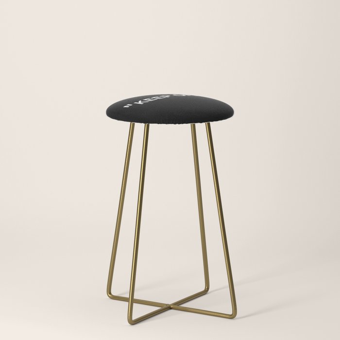 "KEEP OFF" Dark Edition Stool