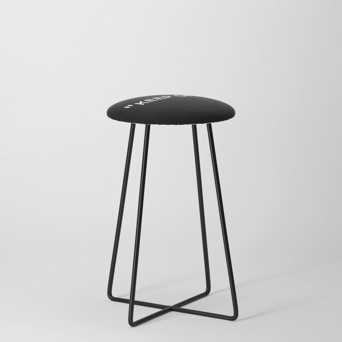 "KEEP OFF" Dark Edition Stool