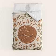 Always Sleepy' Fox Comforter
