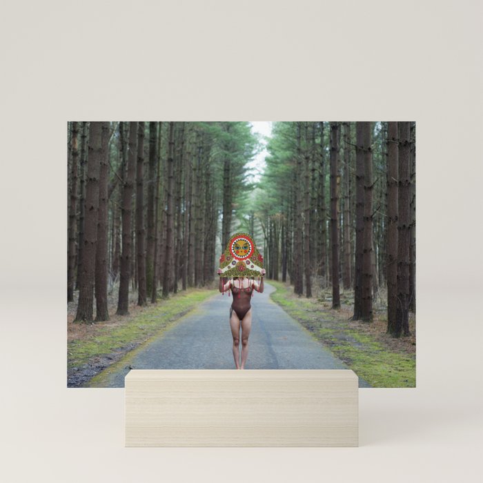 "The Veil" Mask II Mini Art Print