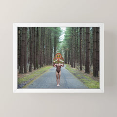 "The Veil" Mask II Mini Art Print