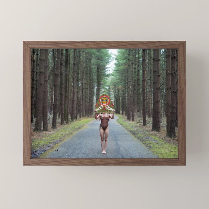 "The Veil" Mask II Mini Art Print