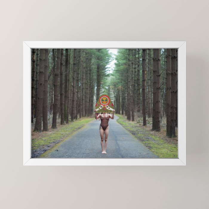 "The Veil" Mask II Mini Art Print