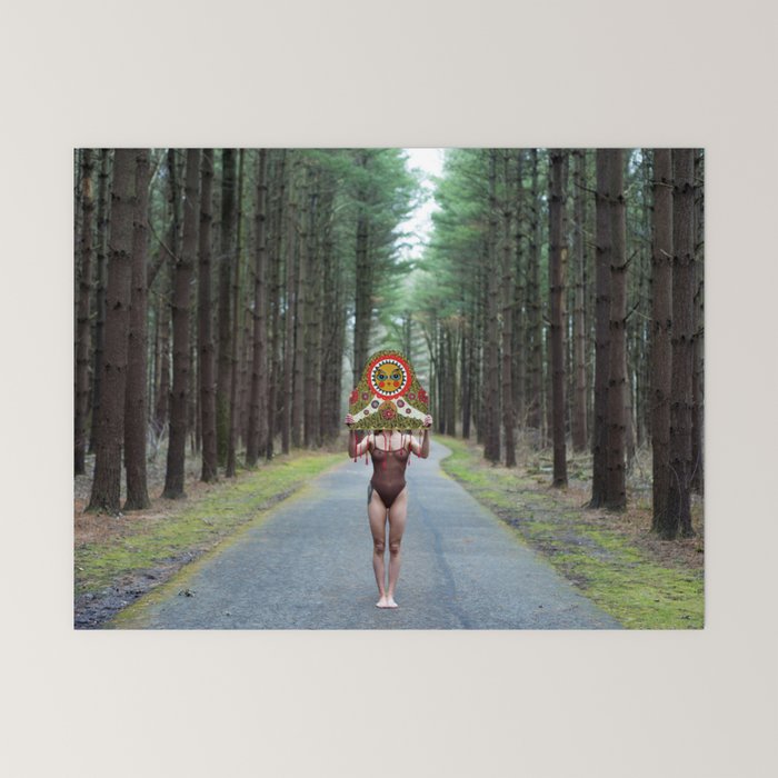 "The Veil" Mask II Mini Art Print