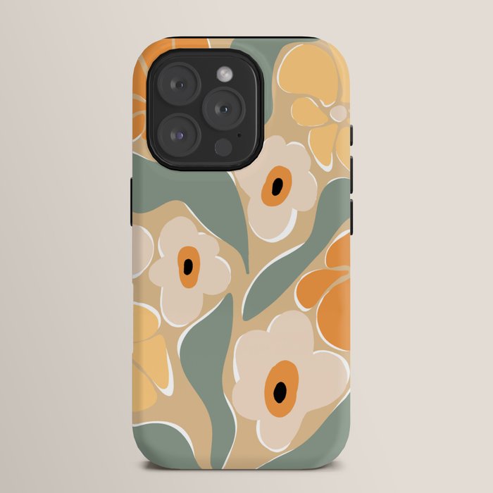 70s california flower market iPhone Case