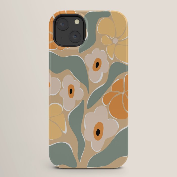 70s california flower market iPhone Case