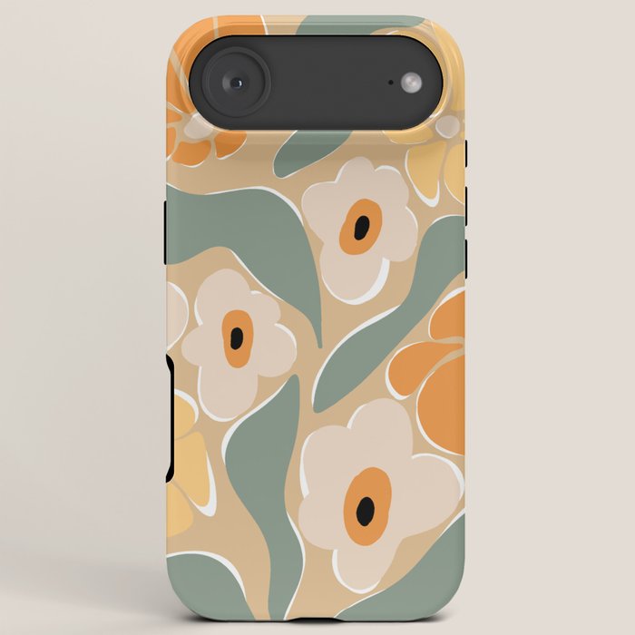 70s california flower market iPhone Case