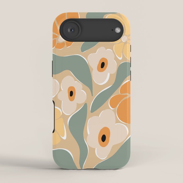 70s california flower market iPhone Case