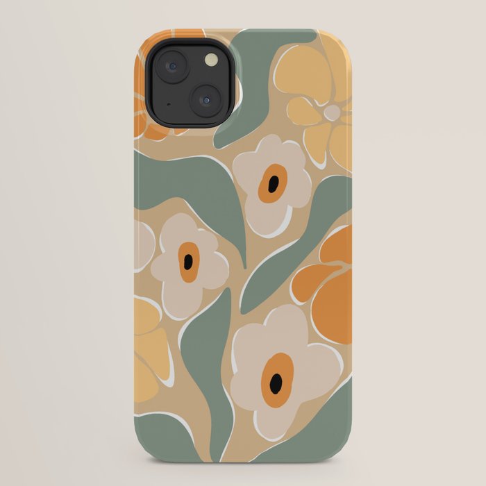 70s california flower market iPhone Case