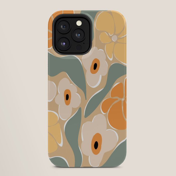 70s california flower market iPhone Case