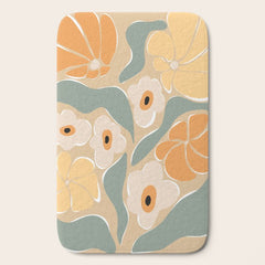 70s california flower market Bath Mat
