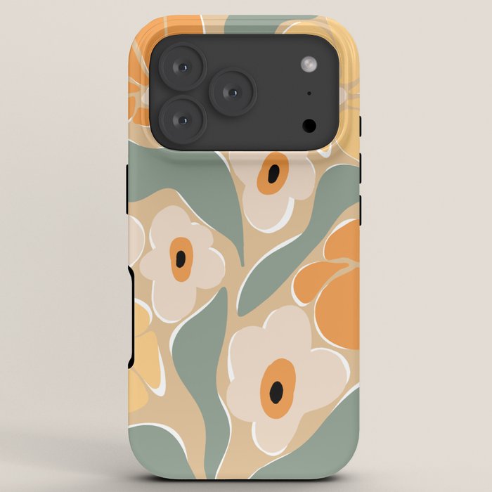 70s california flower market iPhone Case