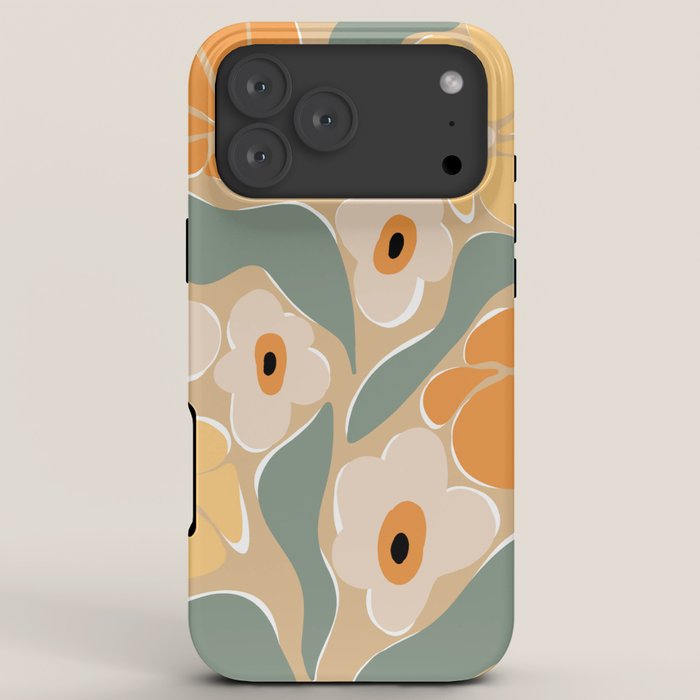 70s california flower market iPhone Case