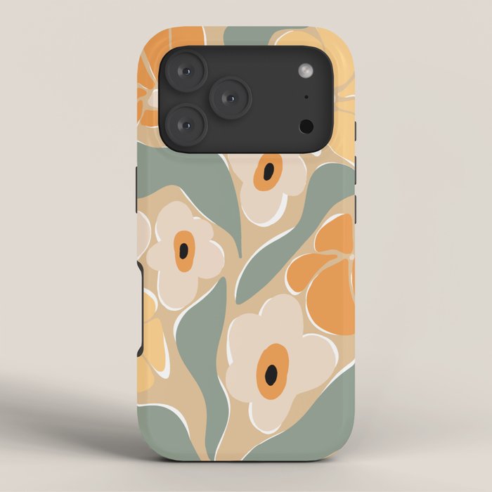 70s california flower market iPhone Case