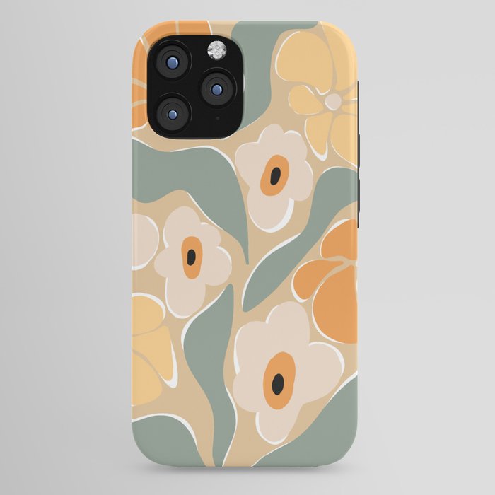 70s california flower market iPhone Case