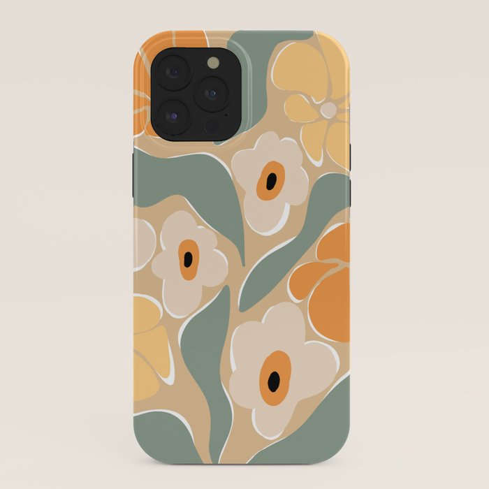 70s california flower market iPhone Case