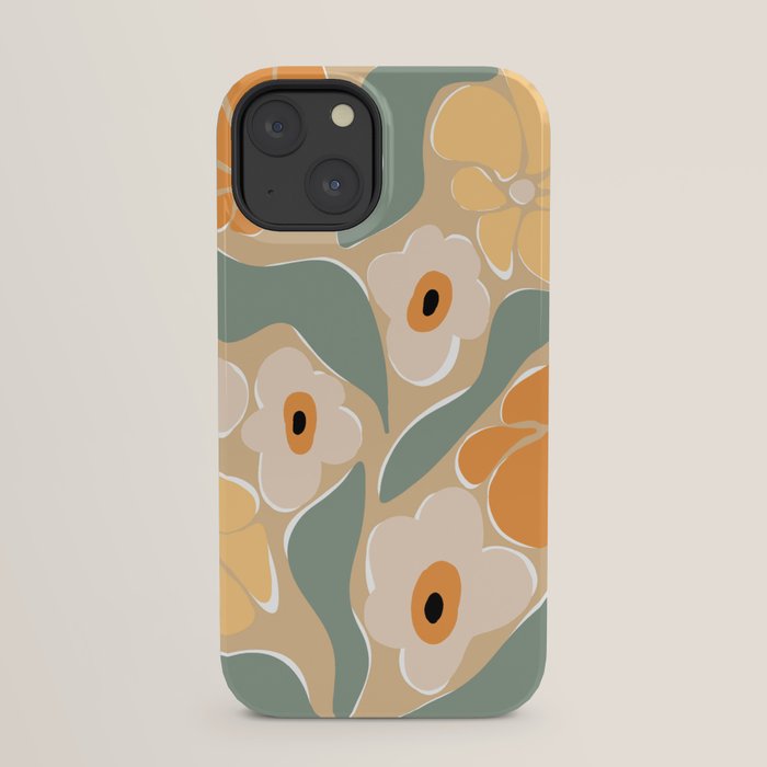 70s california flower market iPhone Case