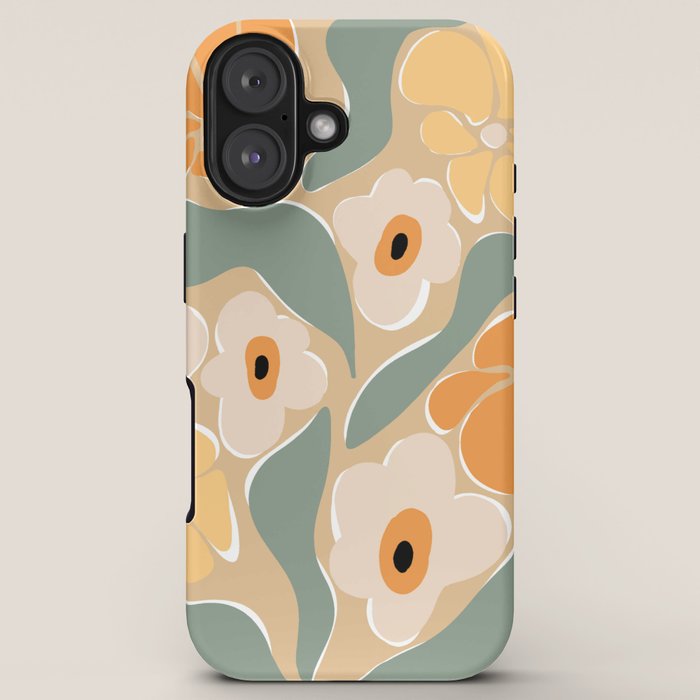 70s california flower market iPhone Case