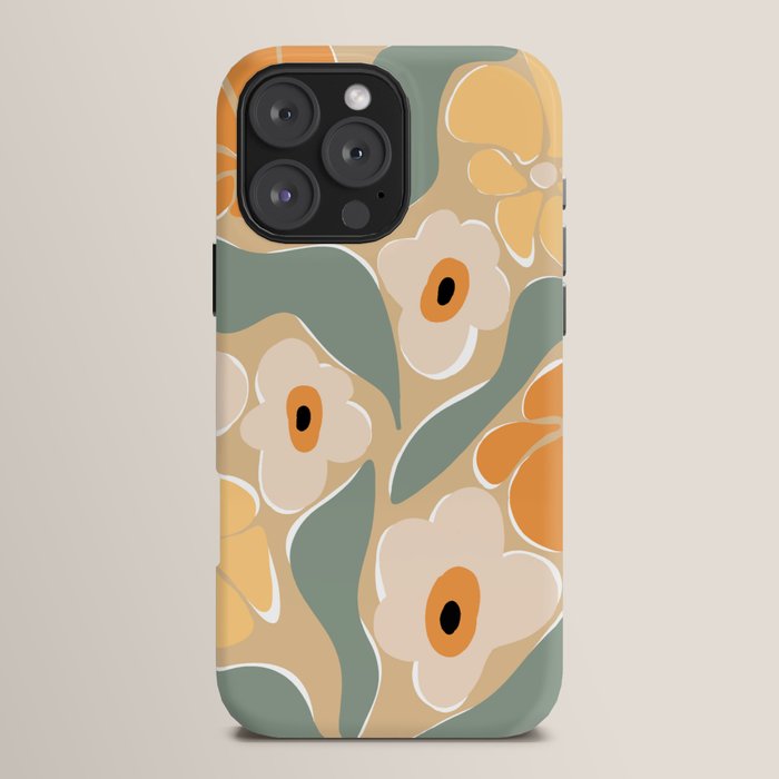 70s california flower market iPhone Case