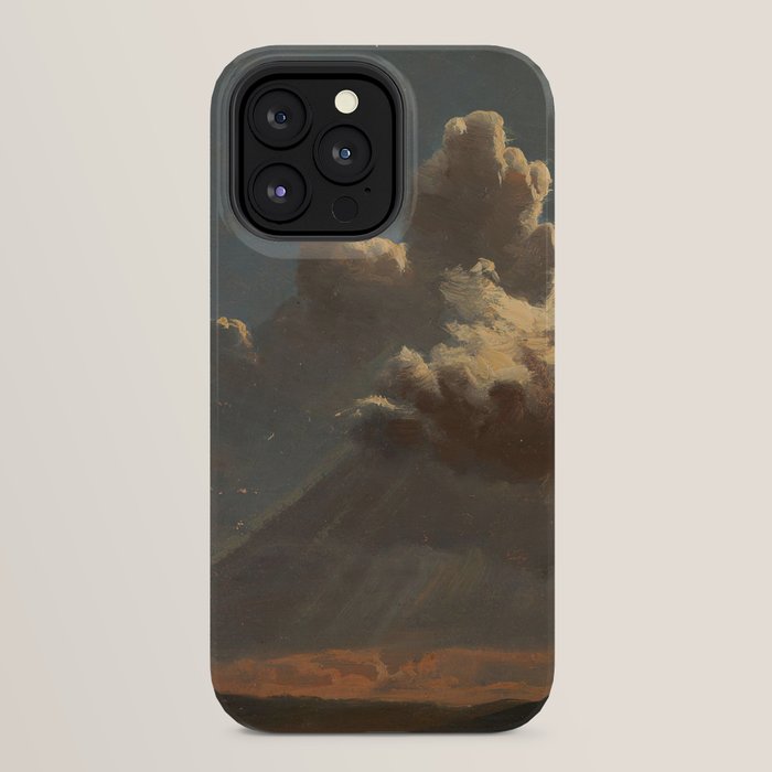 "Cloud Study" by Knud Baade, circa 1830s iPhone Case