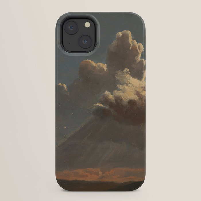 "Cloud Study" by Knud Baade, circa 1830s iPhone Case