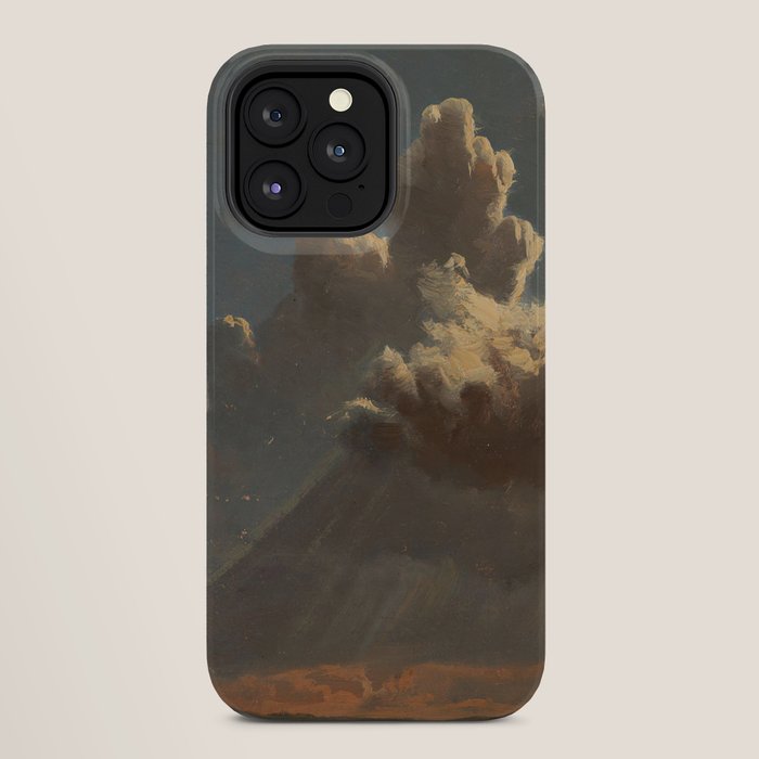 "Cloud Study" by Knud Baade, circa 1830s iPhone Case