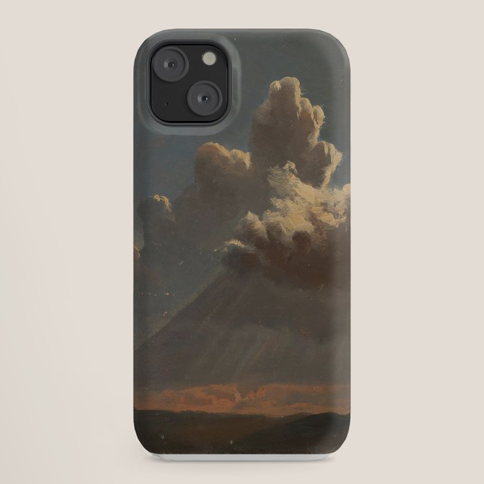 "Cloud Study" by Knud Baade, circa 1830s iPhone Case