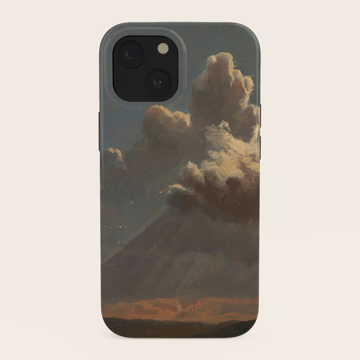 "Cloud Study" by Knud Baade, circa 1830s iPhone Case