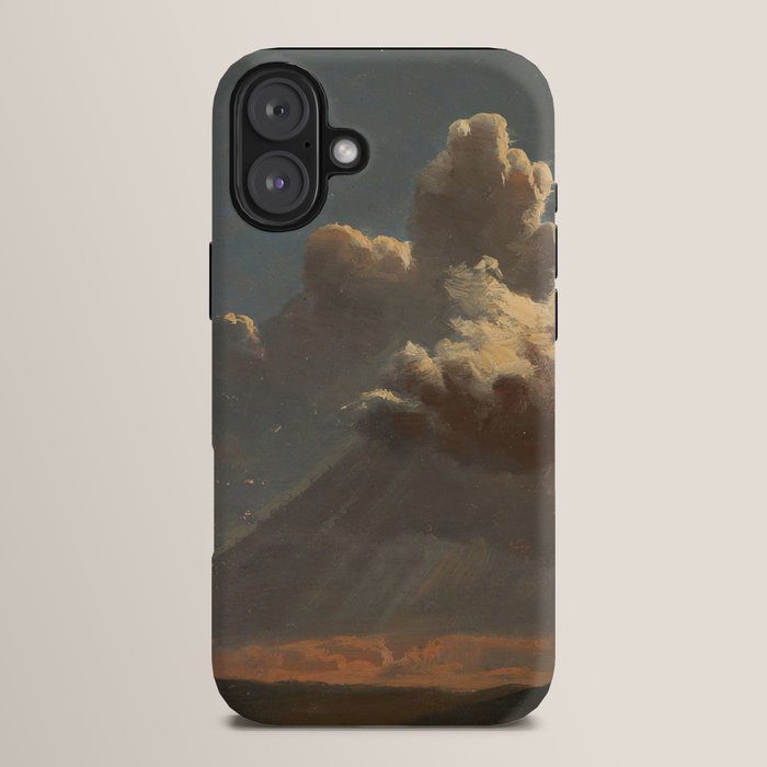 "Cloud Study" by Knud Baade, circa 1830s iPhone Case