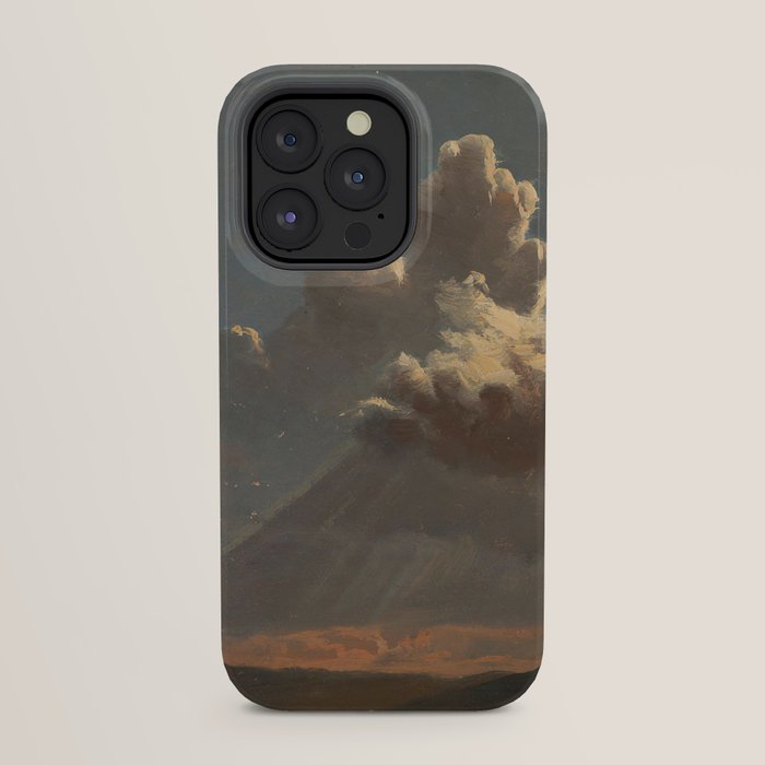 "Cloud Study" by Knud Baade, circa 1830s iPhone Case