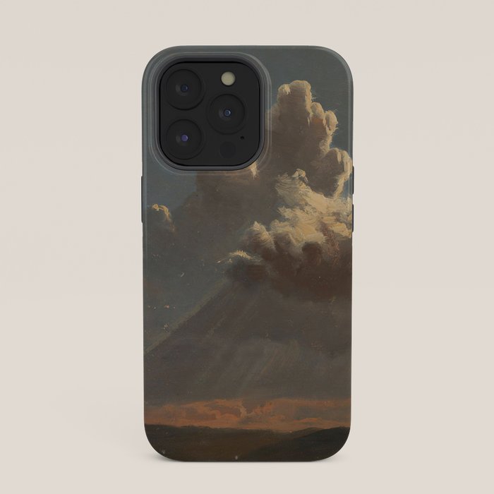 "Cloud Study" by Knud Baade, circa 1830s iPhone Case