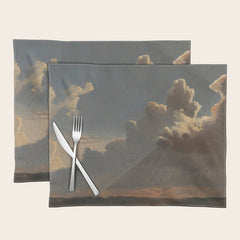 "Cloud Study" by Knud Baade, circa 1830s Placemat
