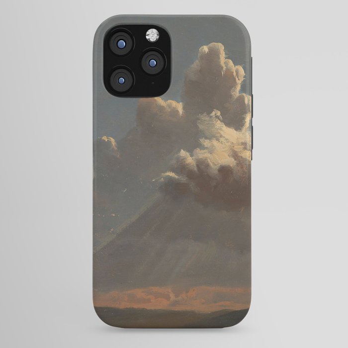 "Cloud Study" by Knud Baade, circa 1830s iPhone Case