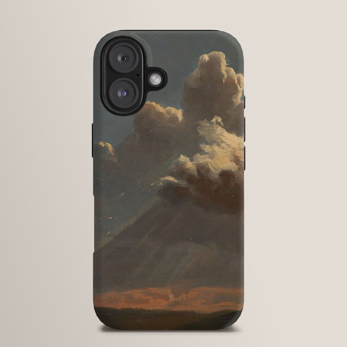 "Cloud Study" by Knud Baade, circa 1830s iPhone Case