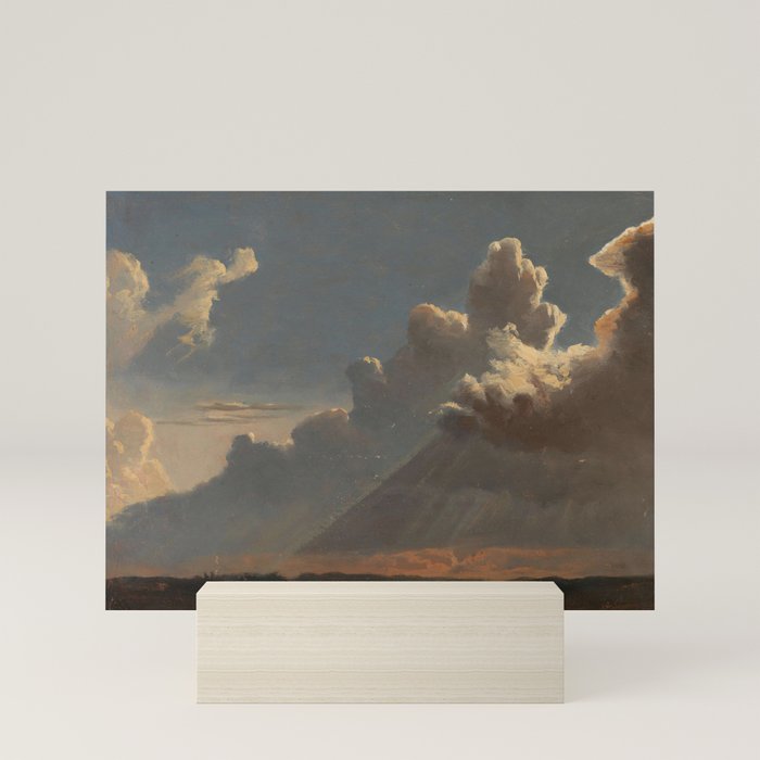 "Cloud Study" by Knud Baade, circa 1830s Mini Art Print