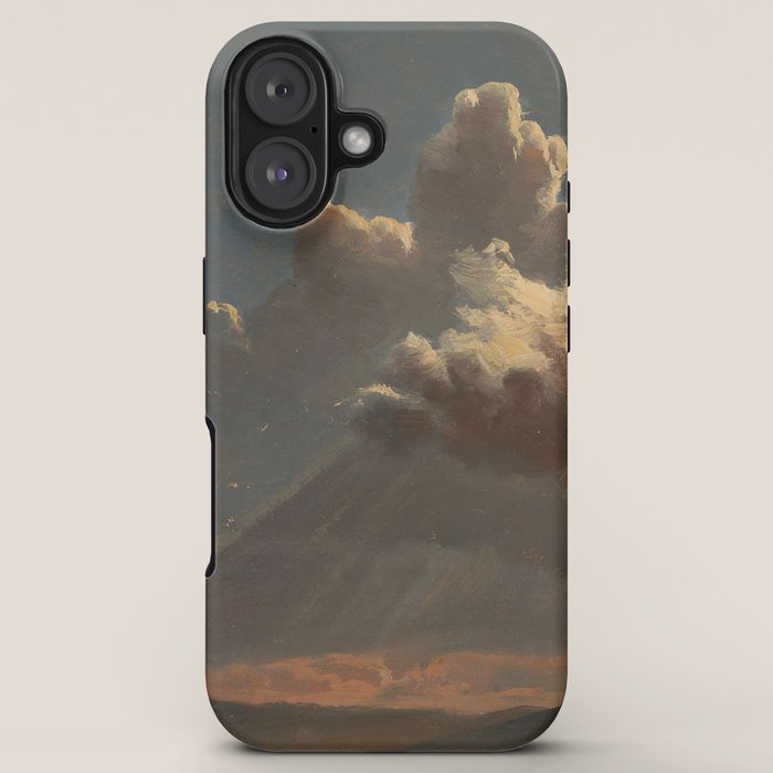 "Cloud Study" by Knud Baade, circa 1830s iPhone Case