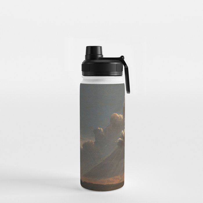 "Cloud Study" by Knud Baade, circa 1830s Water Bottle