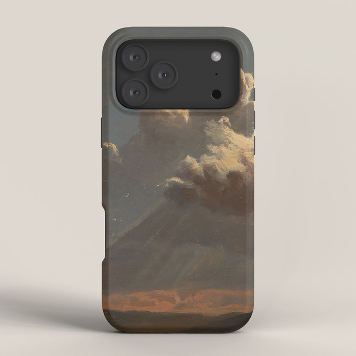 "Cloud Study" by Knud Baade, circa 1830s iPhone Case