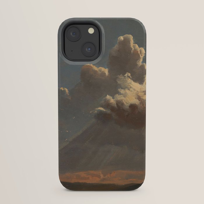 "Cloud Study" by Knud Baade, circa 1830s iPhone Case