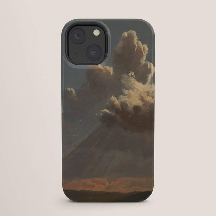 "Cloud Study" by Knud Baade, circa 1830s iPhone Case