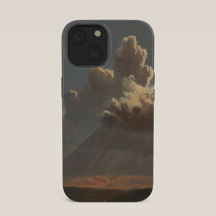 "Cloud Study" by Knud Baade, circa 1830s iPhone Case