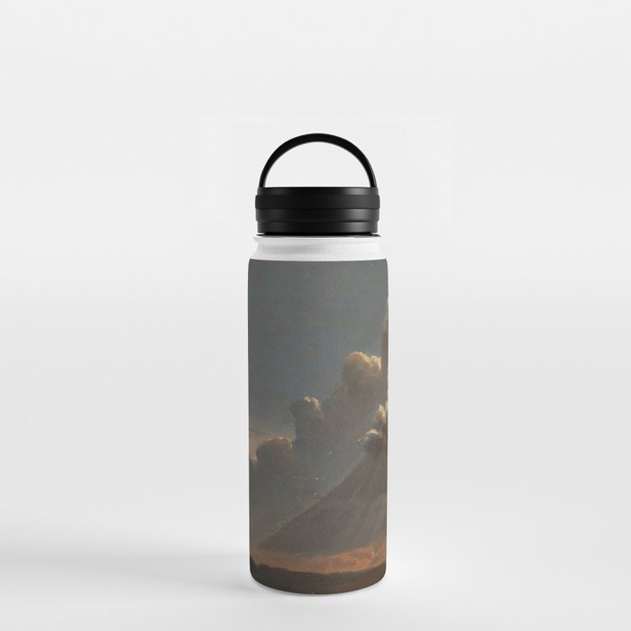 "Cloud Study" by Knud Baade, circa 1830s Water Bottle