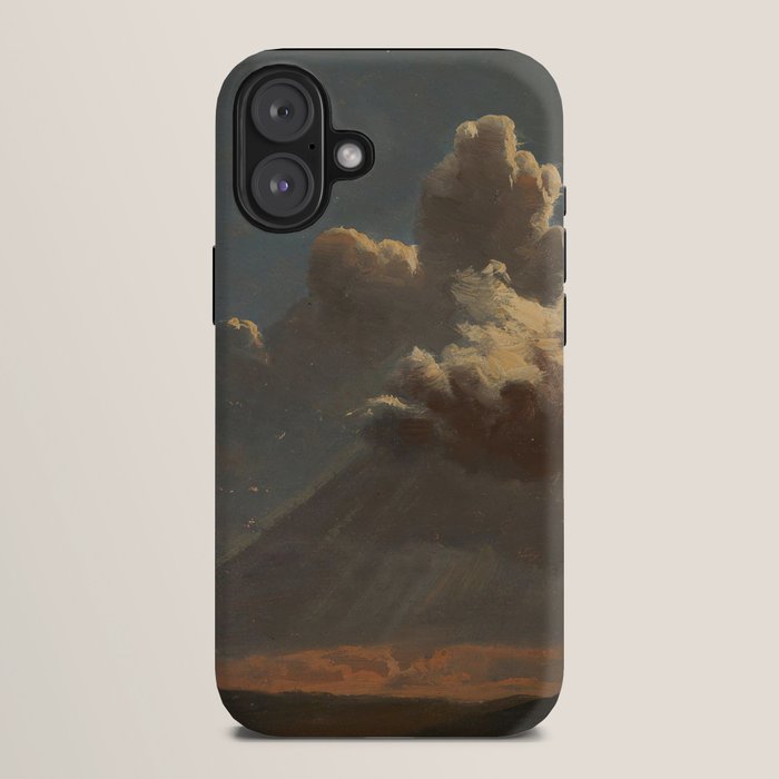 "Cloud Study" by Knud Baade, circa 1830s iPhone Case