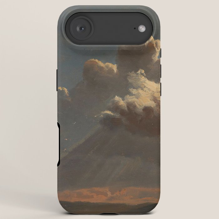 "Cloud Study" by Knud Baade, circa 1830s iPhone Case