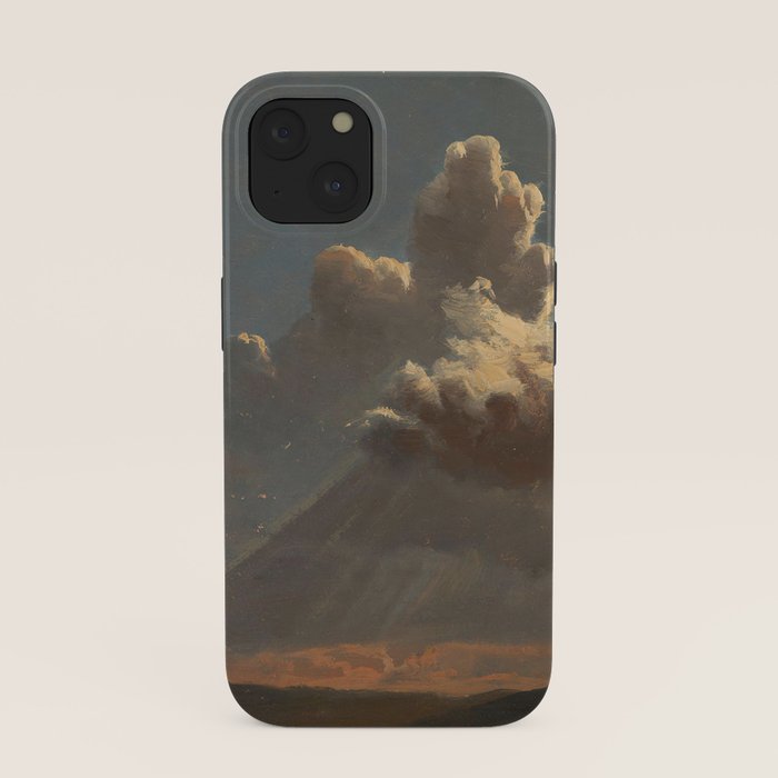 "Cloud Study" by Knud Baade, circa 1830s iPhone Case